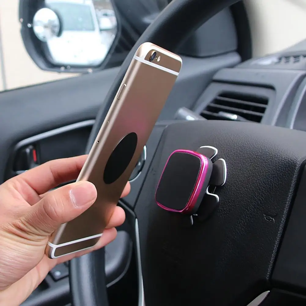 Metal Plate For Magnetic Iron Sheet Sticker Disk Universal Suction Mini Car Phone Holder for Mobile Phone Car Magnet Stand Mount