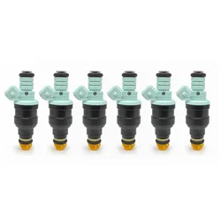 6Pcs Fuel Injector Injection for BMW 3 Series E34 E36 E39 E46 1987-2005 2.5 0280150415