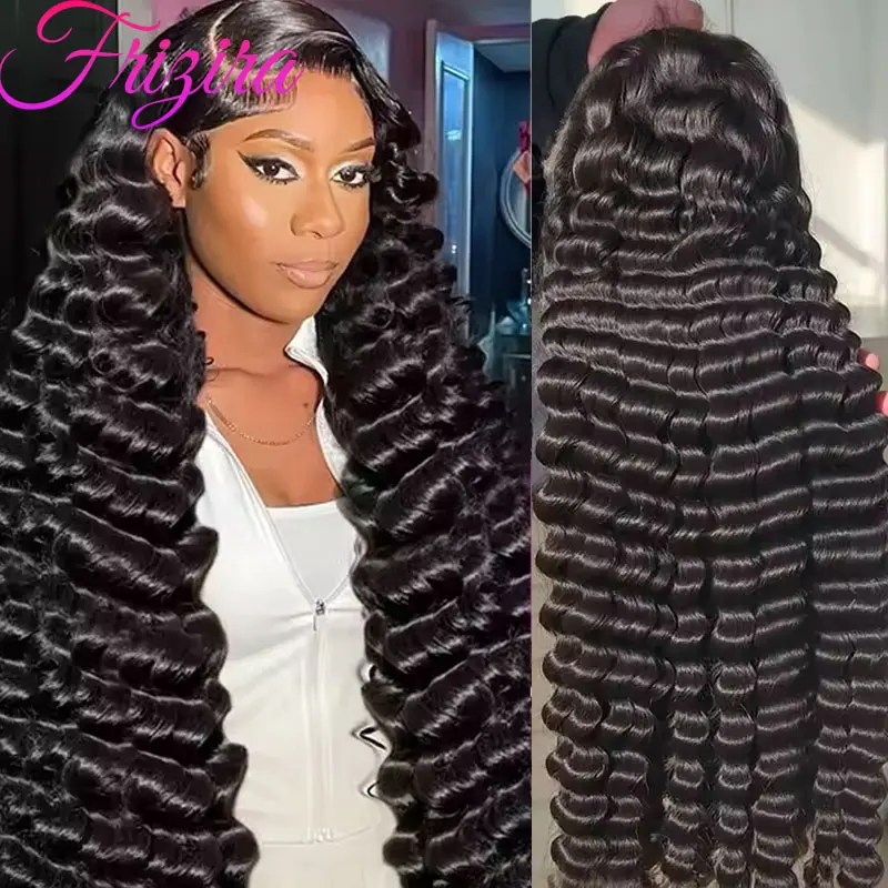 

30 Inch Loose Wave Lace Front Wigs Human Hair 13x6 HD Lace frontal Body Wave 250% Density Wigs Human Hair Pre Plucked for Women