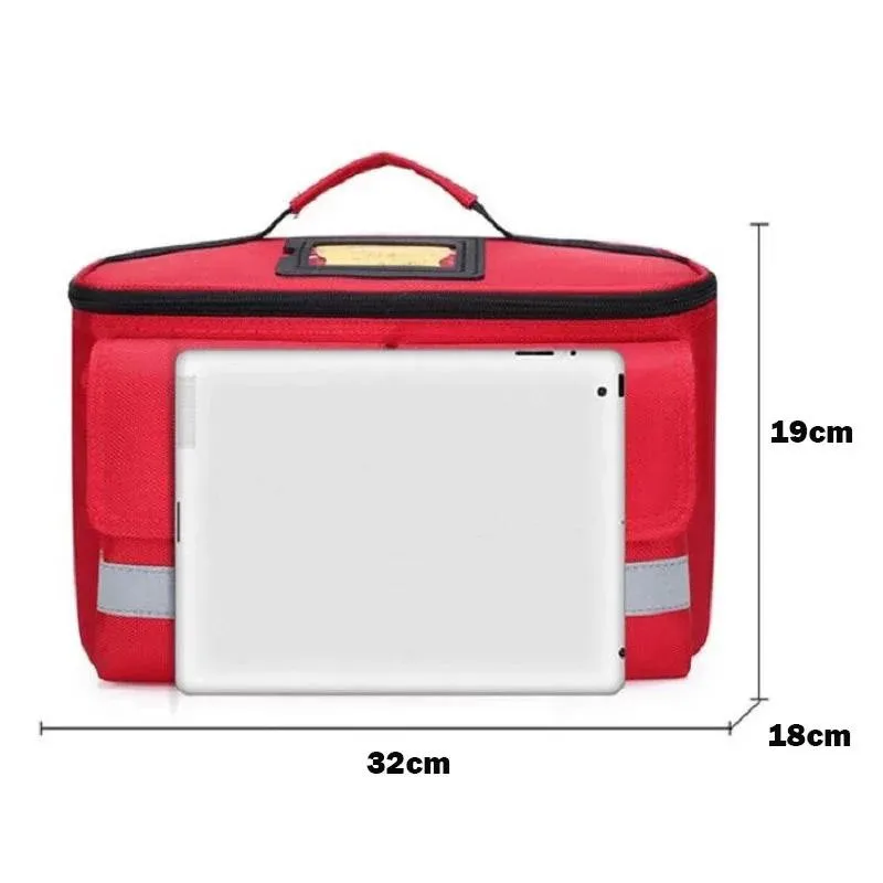 Kit de primeros auxilios de emergencia, estuche para viaje en casa, impermeable, Kit de medicina familiar, hombro, bolsa médica vacía portátil para coche