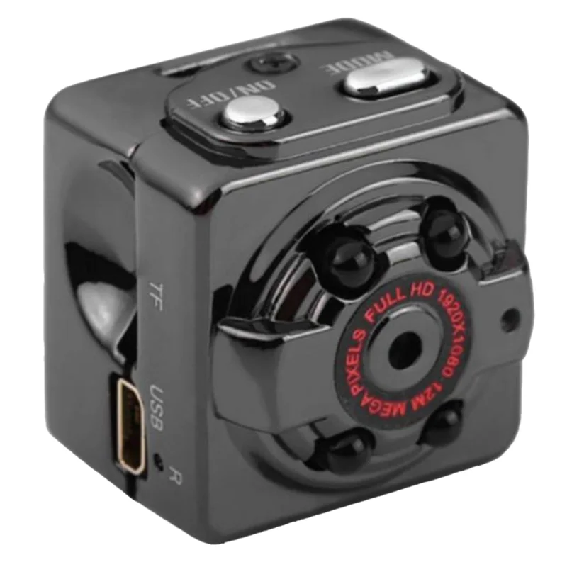 ABZZ-Usb Charge 1080P Outdoor Sports Camera Mini Camcorder Sq8 Portable Night Vision Small