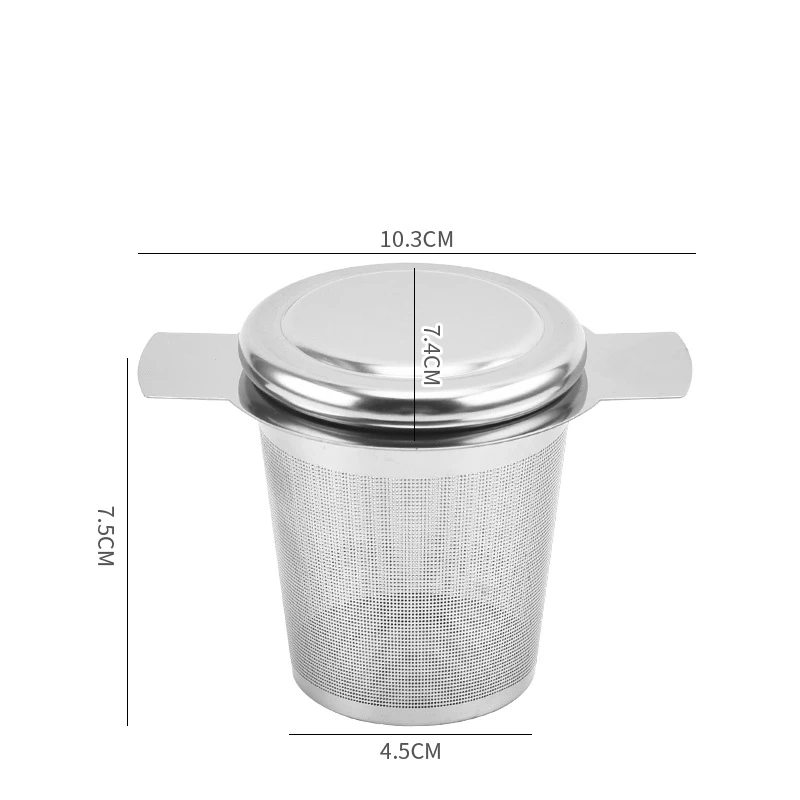 Teaware Accessories Kitchen Tools Tea Infuser Tea Leak Stainless Steel Tea Infuser Teapot Tray Spice Strainer Herbal Filter