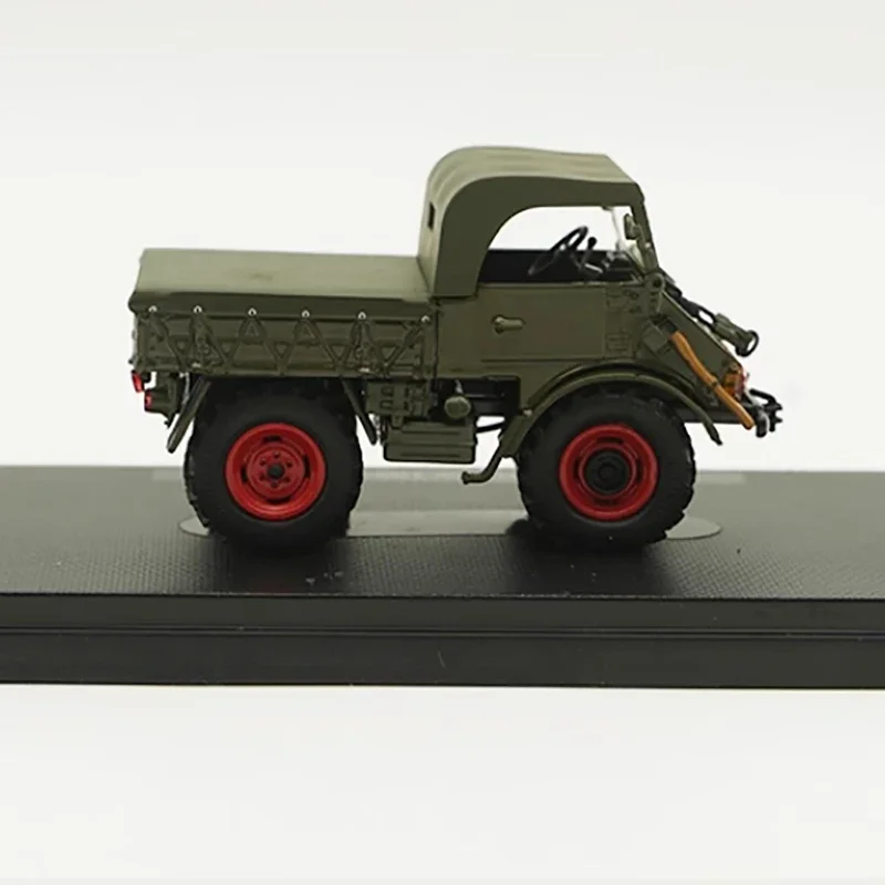 Diecast 1:43 Scale Unimog U401 Off Road Vehicle Alloy Car Model Finished Product Simulation Toys Gift Static Model Display