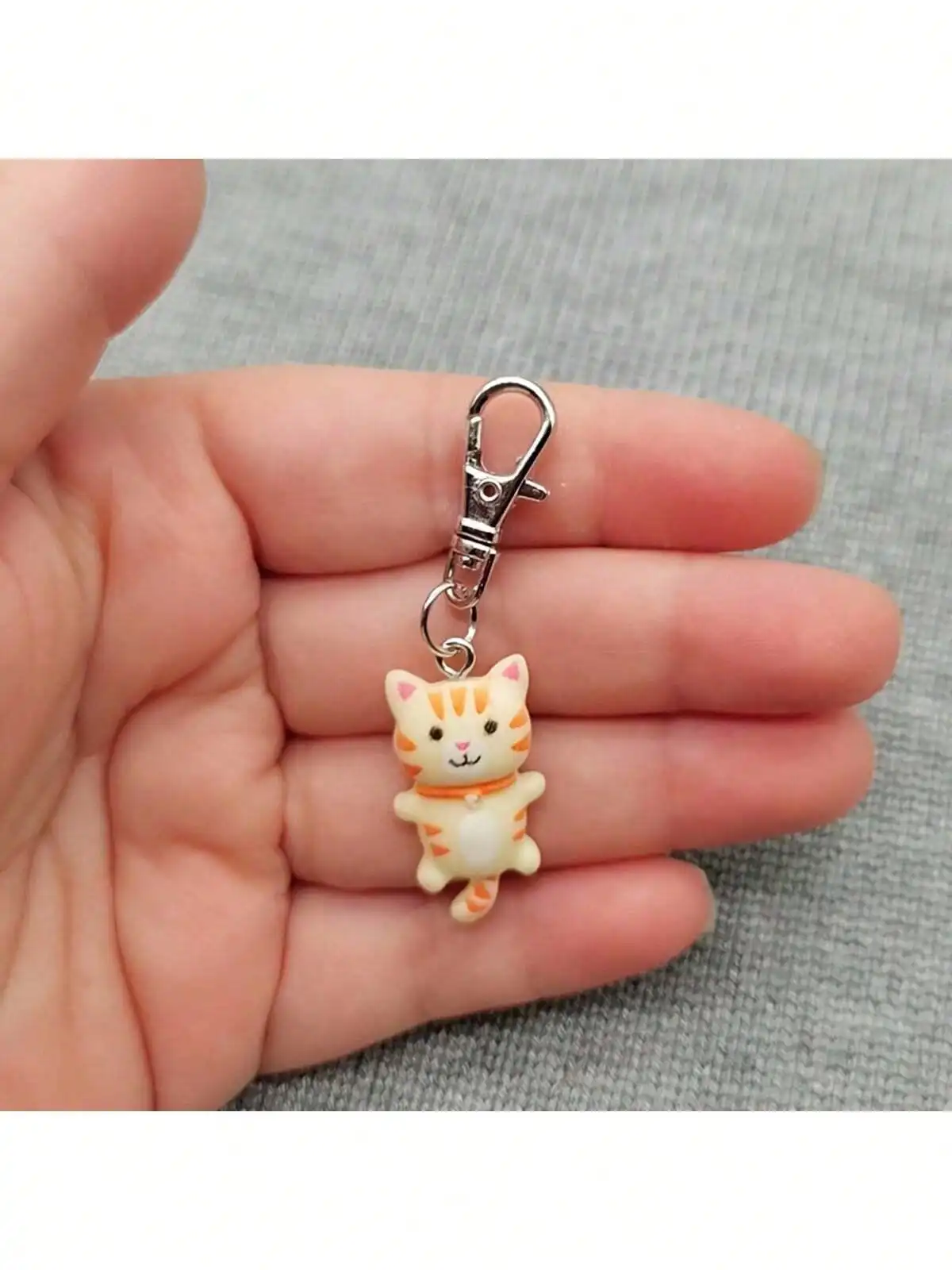 7pcs Cat Keychain For Men And Women Cartoon Accessories Durable Keyring With Lobster Clasp Decorative Gift For Bags Car Keys - AliExpress 36 - Image 6