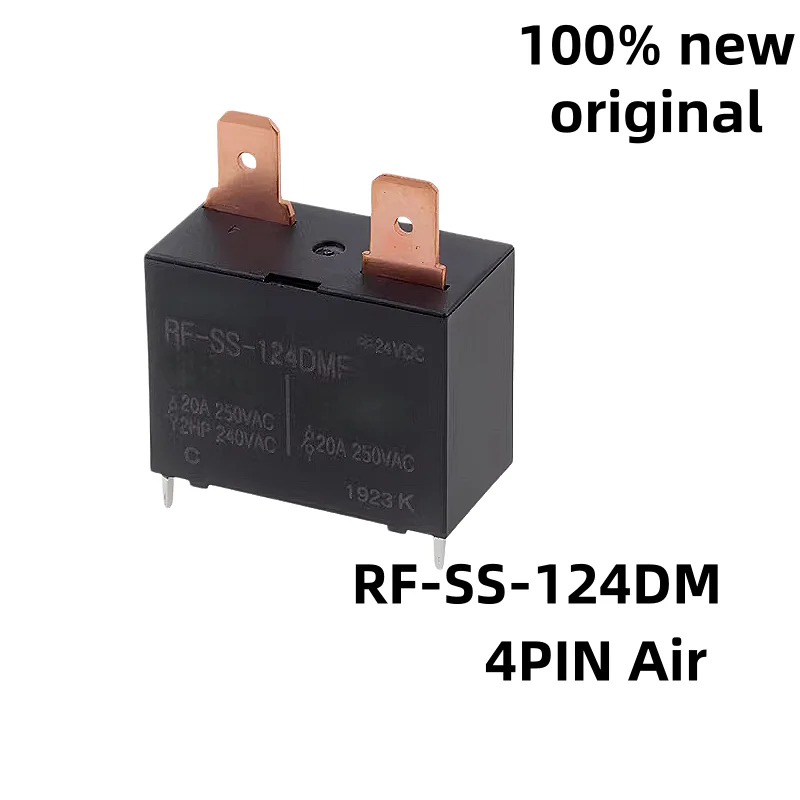 

5 шт. НОВЫЕ оригинальные реле RF-SS-124DM RFSS124DM 12VDC DC12V 20A 250VAC 4PIN для кондиционеров и электрических водонагревателей