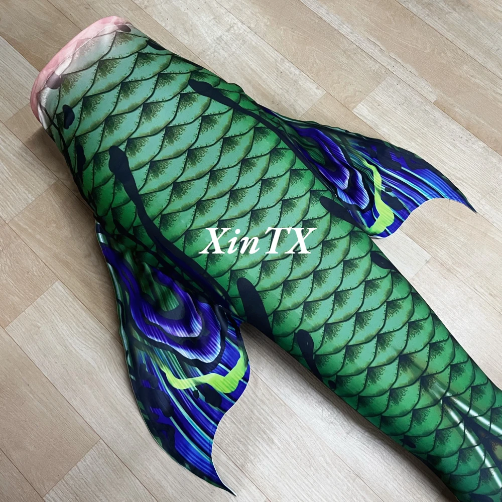 Mermaid Tail Swim Adult Woman Bikini Swimsuit Aquarium Stage Show Summer Beach Resort Pool Party Light Stretch Fabric Cosplay