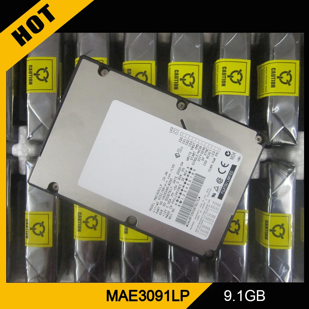 MAE3091LP For Fujitsu 9.1GB 68PIN 10K SCSI Hard Disk Industrial Medical Equipment HDD High Quality Fast Ship