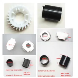 2pcs for Haier washing machine clutch gear + spring , Repairing Part 24.5mm x 27.5mm x 29mm Washing Machine Spring Clutch