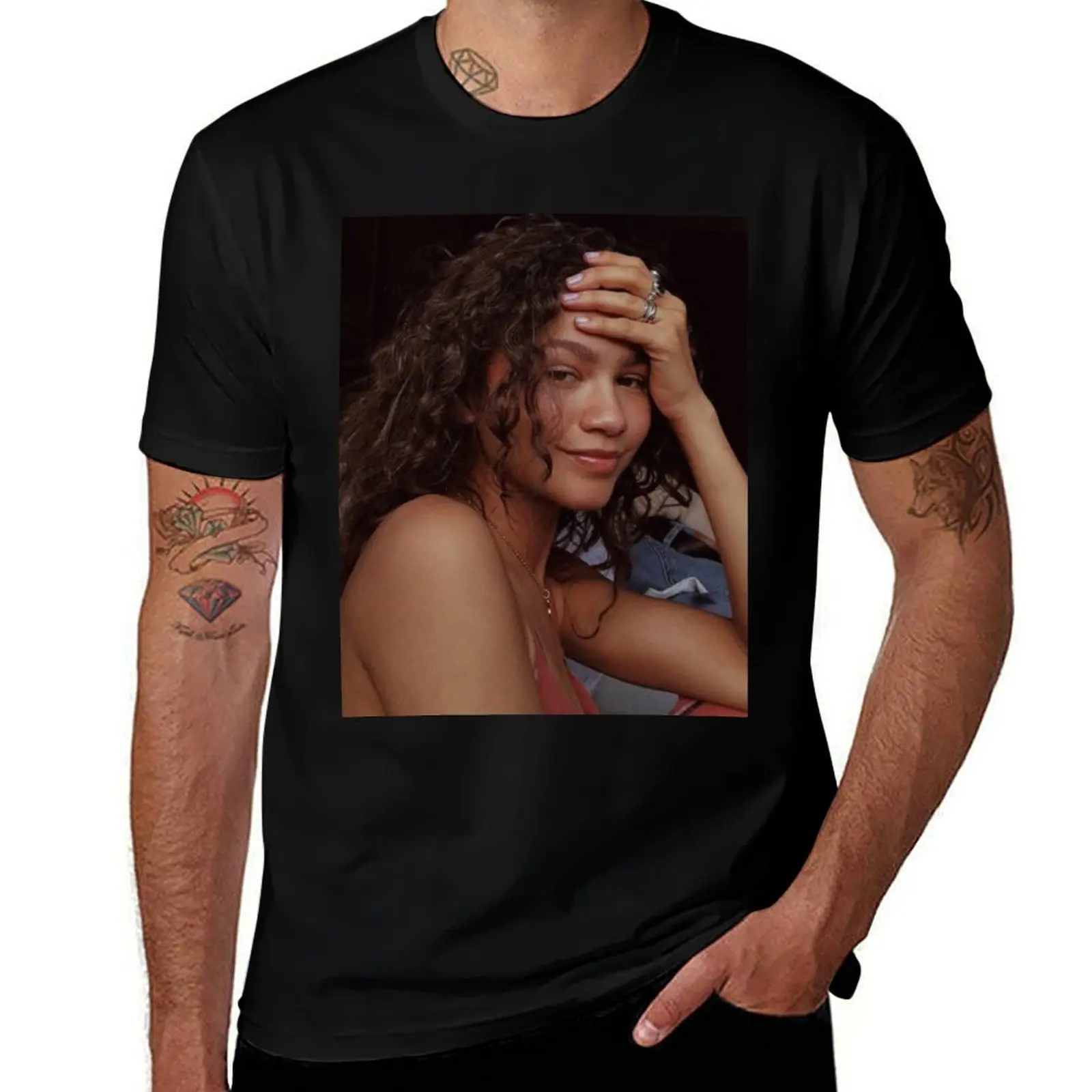 Zendaya T-Shirt Outdoor Working T-Shirt