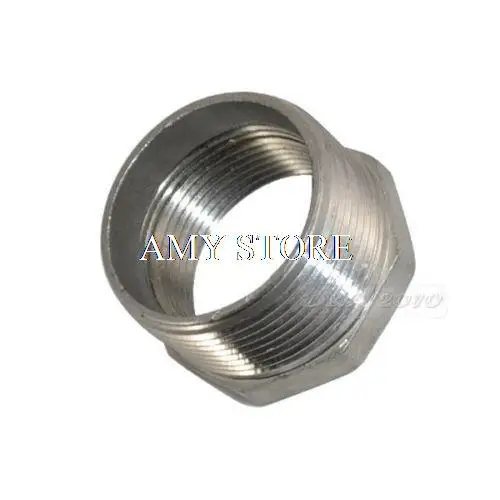 1-1/2 "Stecker x 1-1/2" Innengewinde Reduzier buchse m/f Rohr verschraubung ss 1/2 bspt