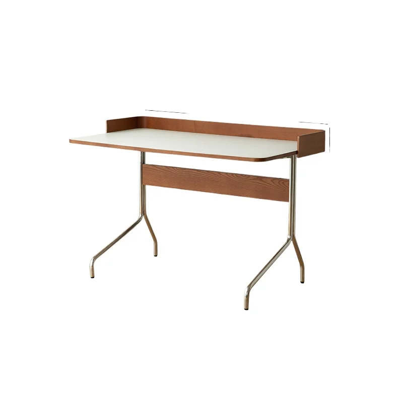 

Vintage Bauhaus desk household small apartment workbench study desk simple computer desk