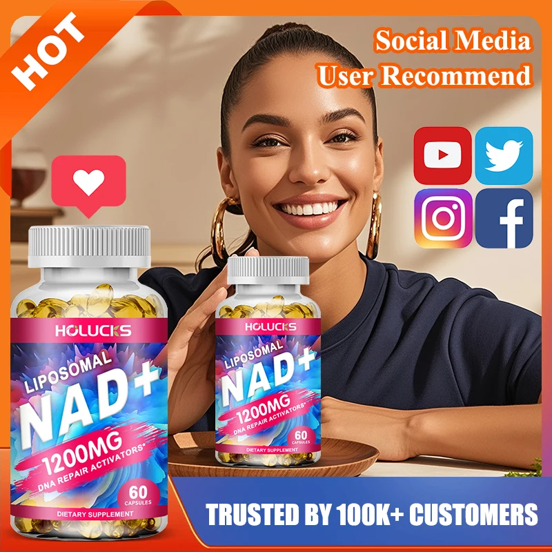 

Yimiduk Premium NAD+ Supplement, for Brain & Heart Health, Cellular Renewal, Healthy Aging, Overall Vitality, GMP Certified