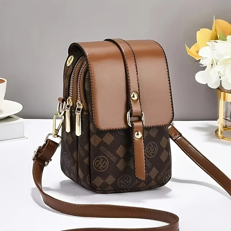 

Fashion Shoulder Bag Hot Selling Mini Phone Crossbody Bag for Women PVC Material Stylish Womens Purse