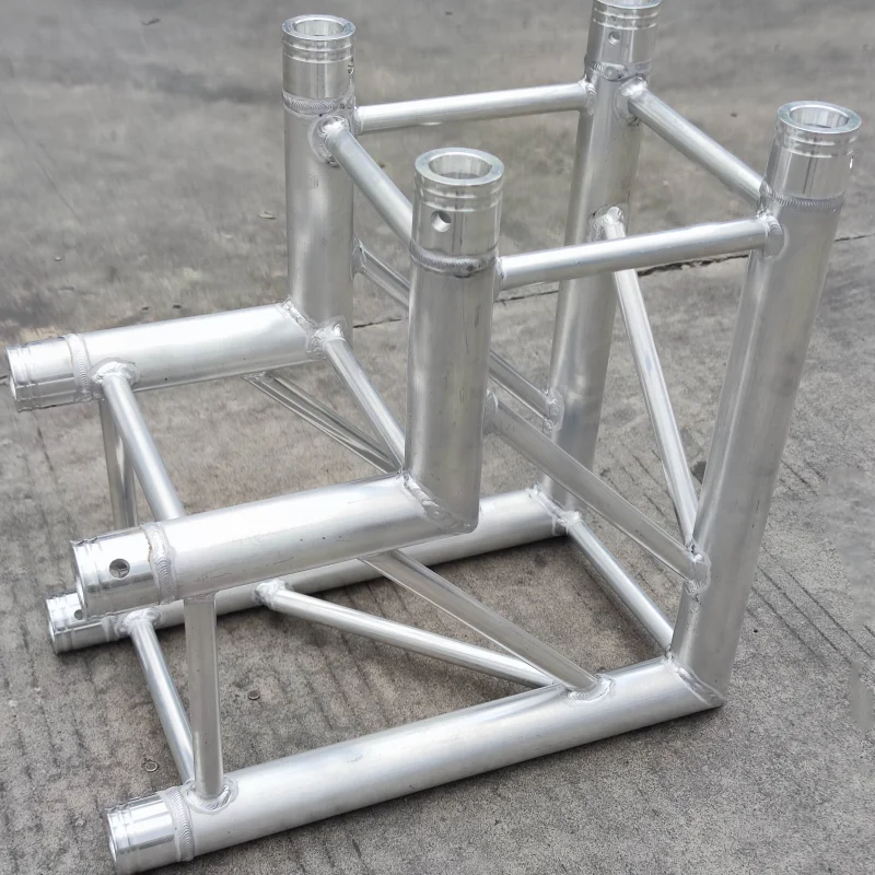 【Factory Price】Aluminum Square Truss 12-Inch F34 2 Way 90 Deg Corner 1.64Ft Beams Truss