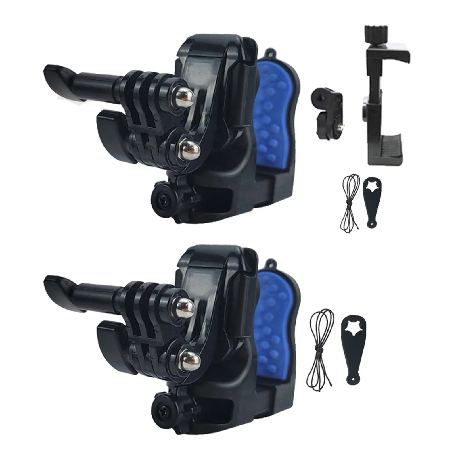 Menton Mount pour casque de moto, accessoires de caméra, qualité supérieure, durable, questionne, remplacement, stable, dégagement rapide pour caméra d'action