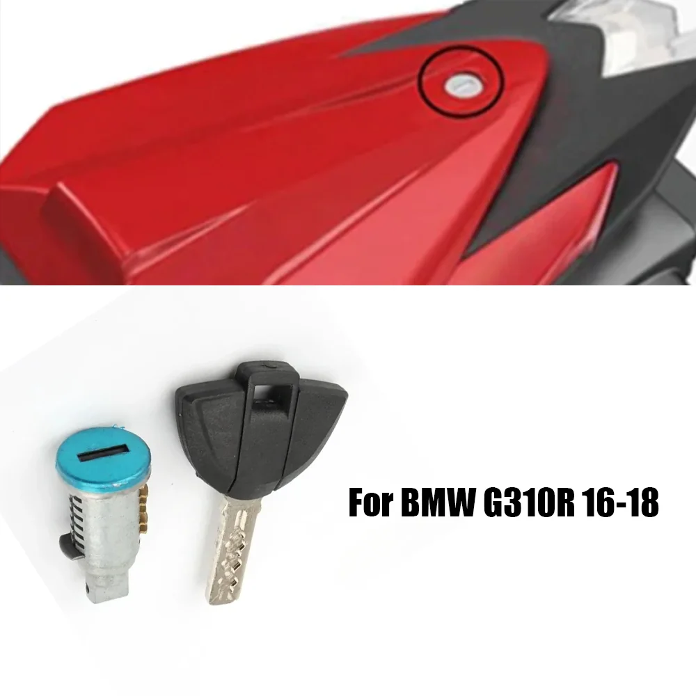 For BMW S1000R S1000RR 2009-2018 Motorcycle Rear Final Passenger Seat Lock Core Side Box Lock Key Set