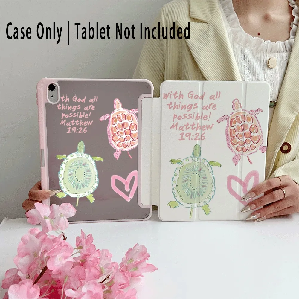 

Чехол для iPad, Smart Case, совместимый с iPad Air 6, Air 5,4, и совместим с iPad 10 (10,9 дюймов), Pro 2024, air m3/a16 2025