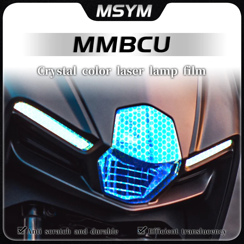 

For SYM MMBCU Mmbcu mmbcu Honeycomb laser film headlight film taillight film transparent protective film accessories