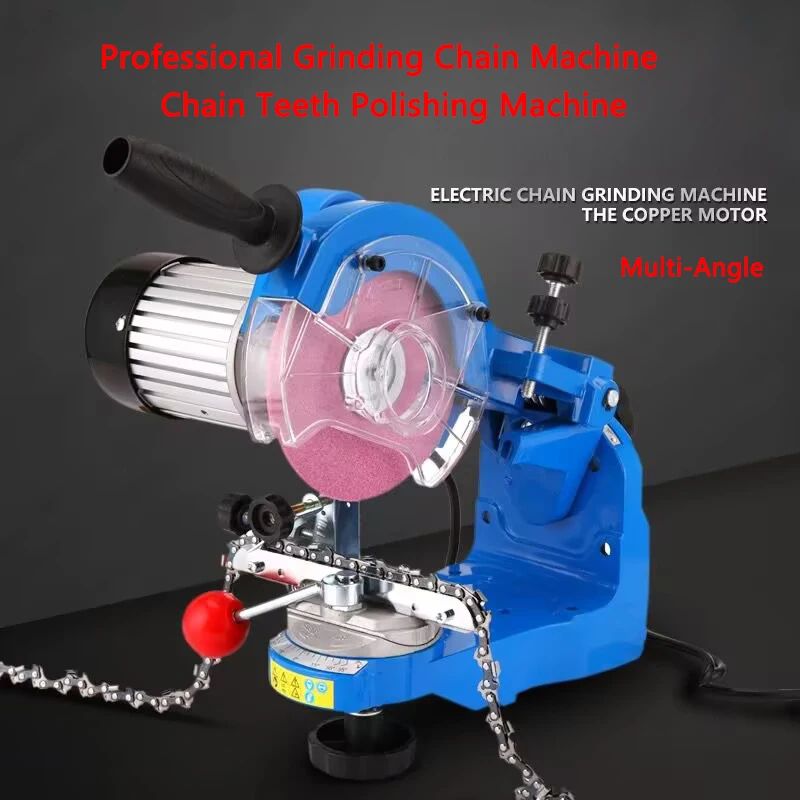 

Electric Chain Grinding Machine Professional Multi-Angle Grinding Chain Machine Chain Saw Sharpener Chain Polishing Machine