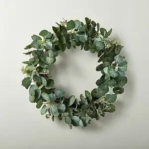 

24" Faux Seeded Eucalyptus Wreath - Hearth & Hand with Magnolia