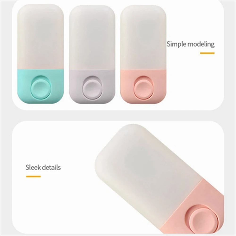 Lampada da comodino 0,78 W Camera da letto Baby Cute Mini Room Decorazione Lampada a risparmio energetico / Dimmer LED plug-in bianco Occhio di allattamento