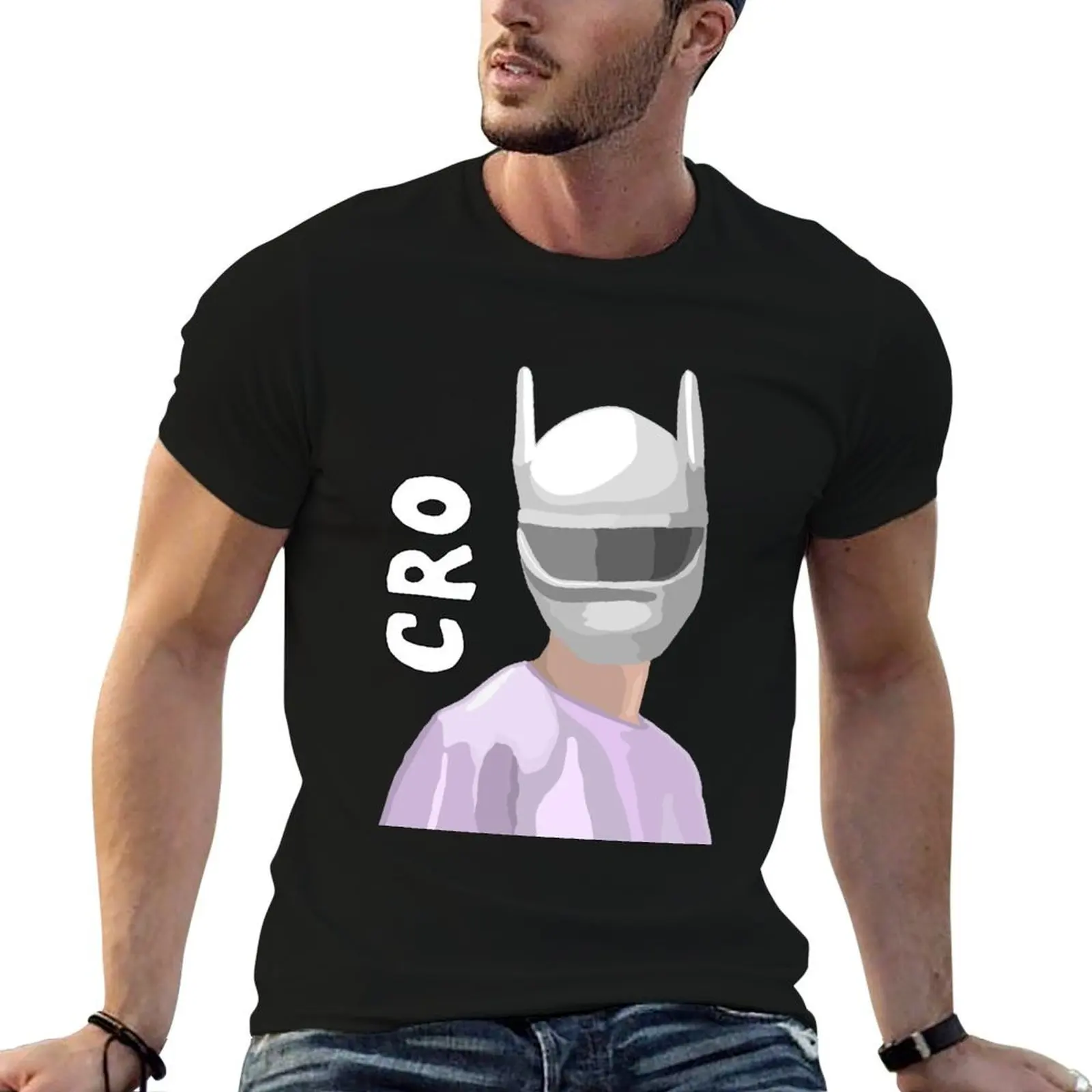

CRO T-Shirt man t shirt summer t shirt man plain t shirts cotton 100% T-shirt