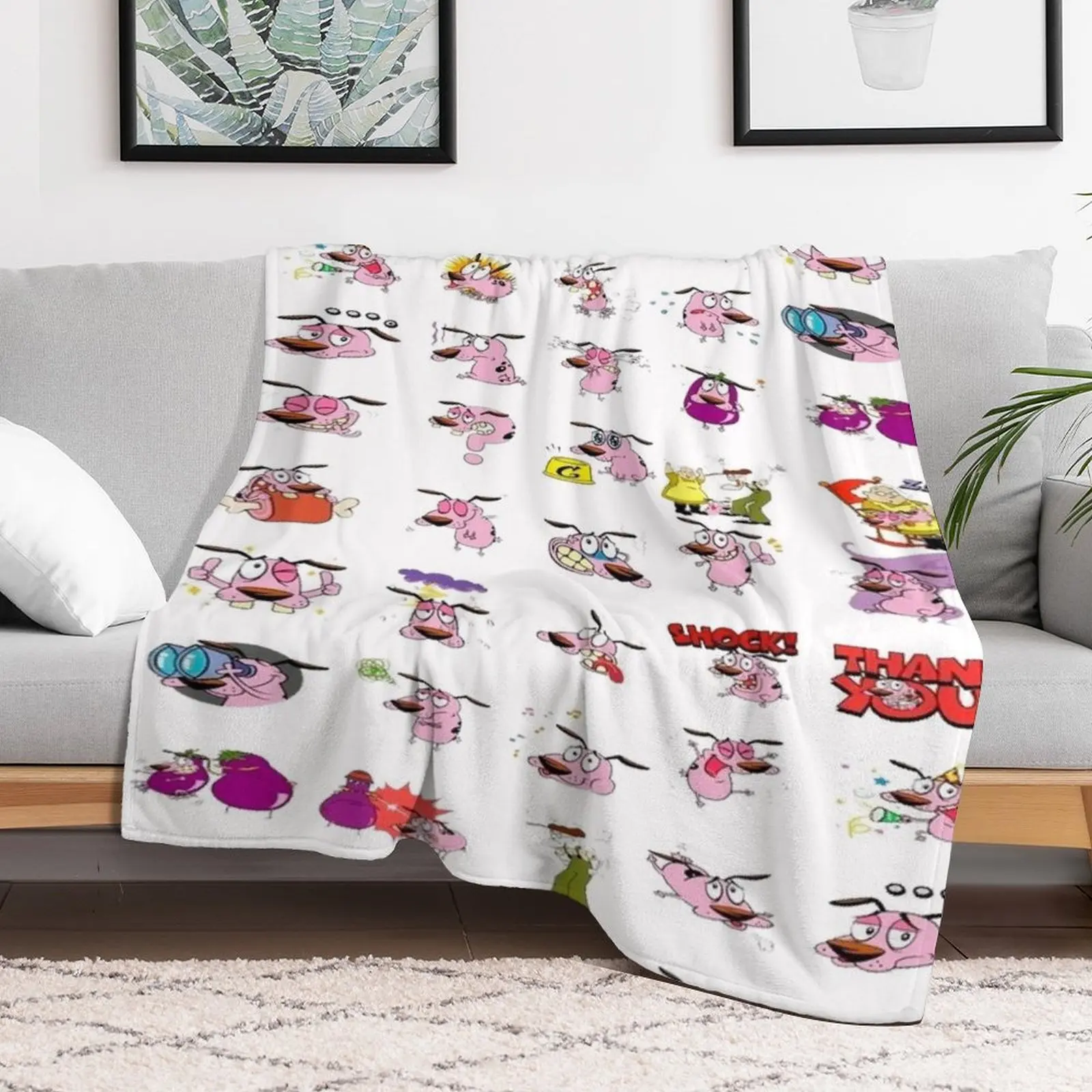 

courage Throw Blanket Heavy Bed Shaggy Blankets