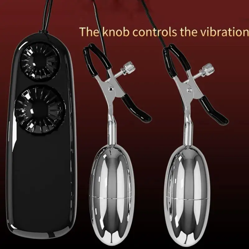 【AD】Portable Vibrating Bullet Clitoris Nipple Clamp Wired Control Jumping Egg Women G Spot Stimulate Vibrator Adults Sex Toys view 5