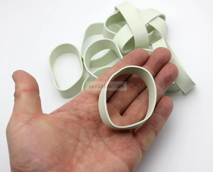 Width 1.5cm Strong White Elastic Rubber Band For Business Packaging Packing 10/20/50 - You Choose Quantity