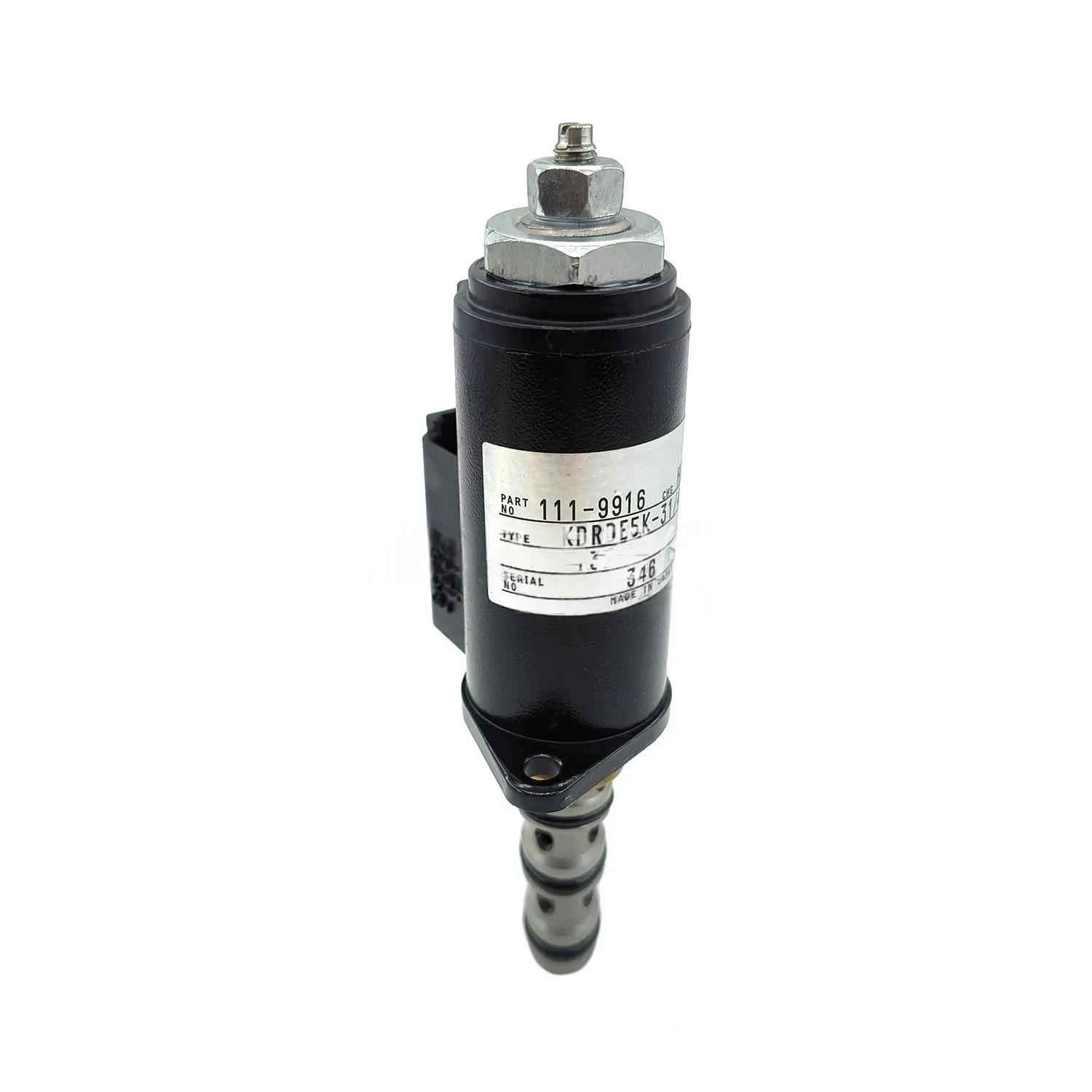 The 111-9916 walking linear proportional solenoid valve is suitable for Caterpillar 320C, 320D and 320B excavators