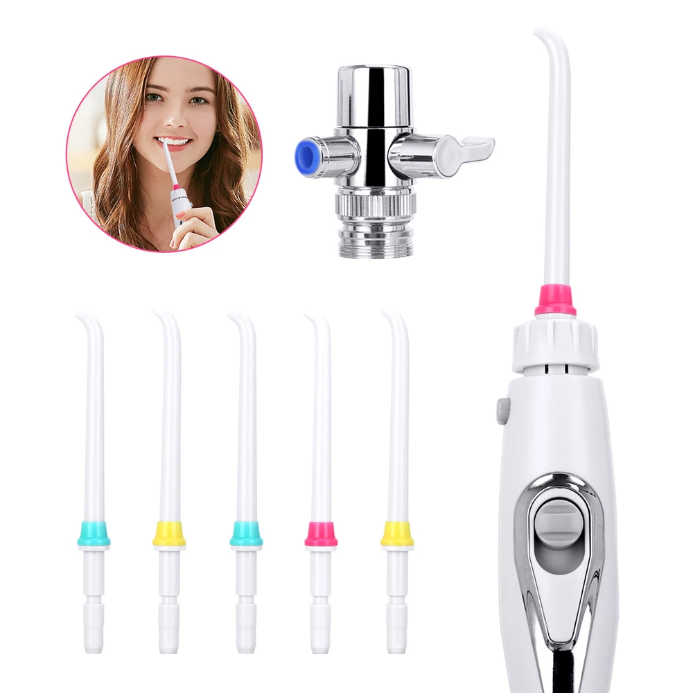 Faucet Oral Irrigator Water Jet For Cleaning Toothpick Teeth Flosser Dental Irrigator Implements Dental Flosser Tooth Cleaner image 2