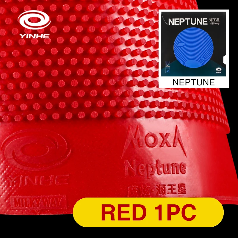 Yinhe Neptune Long Pips-Out Table Tennis Rubber OX Single Ping Pong Racket Rubber ITTF Approved Rubber with Sponge