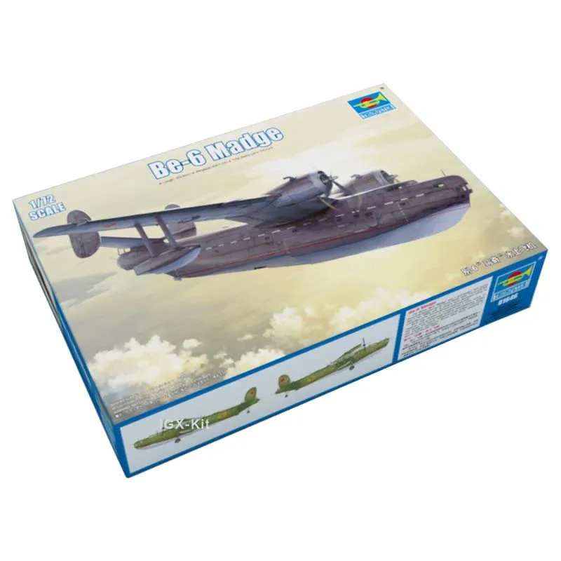 

Trumpeter 01646 1/72 Beriev Be-6 Be6 Madge Seaplane Aircraft Military Plastic Assembly Model Toy Gift Building Kit