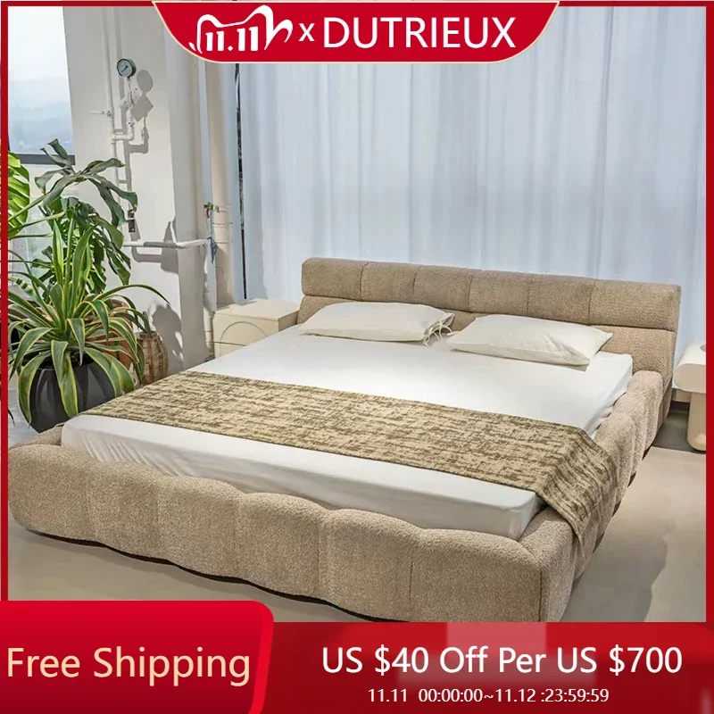 

Comfortable Space Saving Bed Sun Luxury Modern King Size Wooden Sleeping Design Soft Bed Safe Camas De Casal Office Furniture