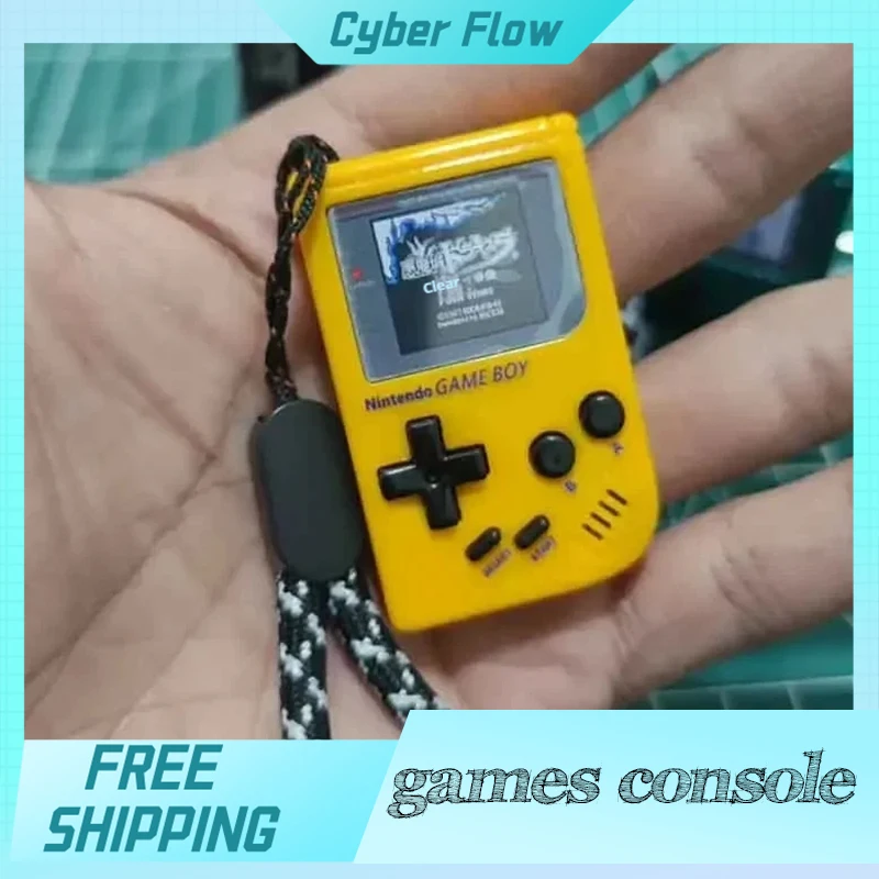 

Mini Gb Handheld Game Console Classic Nostalgic Portable Game Custom Tf Card 100+ Game For Gameboy Games Birthday Gifts