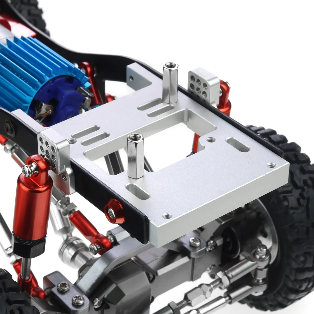 WOWFU-Metalen Verstelbare Schokdemper Beugel Extender Seat Voor WPL C14 C24 C34 C44 B14 B16 B24 B36 1/16 RC Auto onderdelen