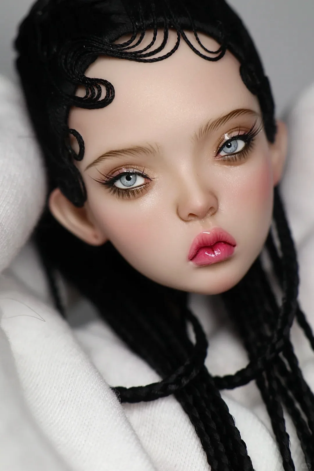 ตุ๊กตา BJD รุ่นใหม่ ปี 2026 ขนาด 1/4 แบบ Popovy สาวน้องสาวชาวรัสเซีย หัวทำจากเรซิ่นคุณภาพสูง แต่งหน้าอย่างประณีต  เฉพาะหัวเท่านั้น