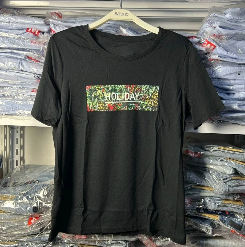 

2025 Bennyroad Summer Comfortable and Versatile round-neck Pure Cotton Casual T-shirt for both men and Women
