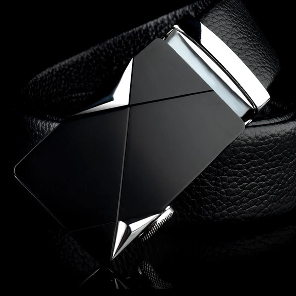 

Belt Retro Belt For Men Waist Buckle Men Dress Accessory for Jeans Pants Adjustable Metal Buckle Simple Design