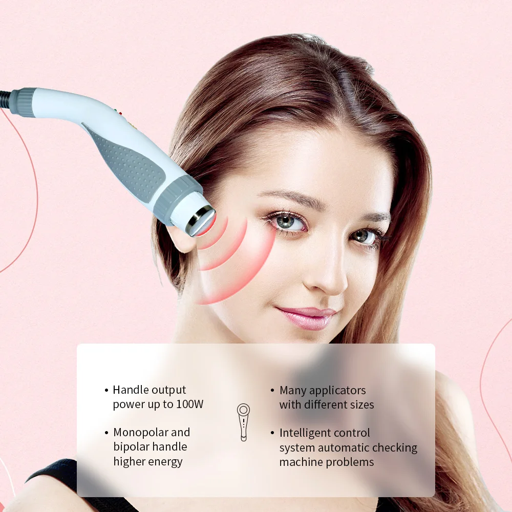 Skin Tightening Machine, Anti-Wrinkle Device, Face Lifting, Body Shaping, Stretch Mark Removal, Professional Beauty Tool