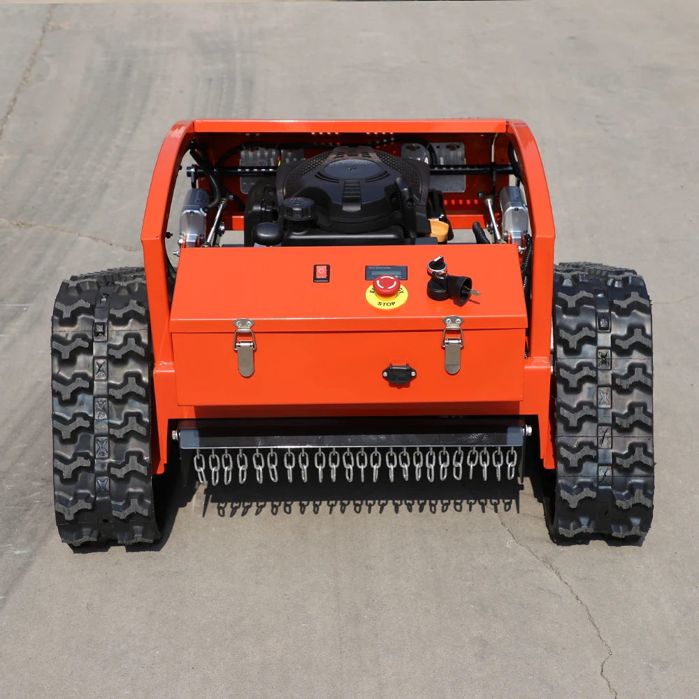 جزازة العشب المخصصة للتحكم عن بعد، معتمدة من CE EPA Euro 5، انبعاثات منخفضة، تجنب العوائق التلقائي، جزازة العشب اللاسلكية