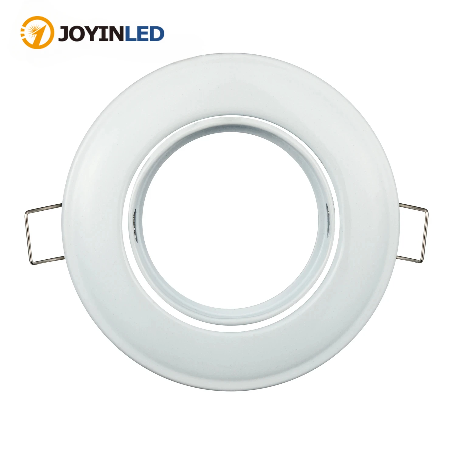 

Iron Metal LED Disk Lights Flush Mount Ceiling Light Fixture Recessed Downlights Cut Hole 62mm Fixture Frame