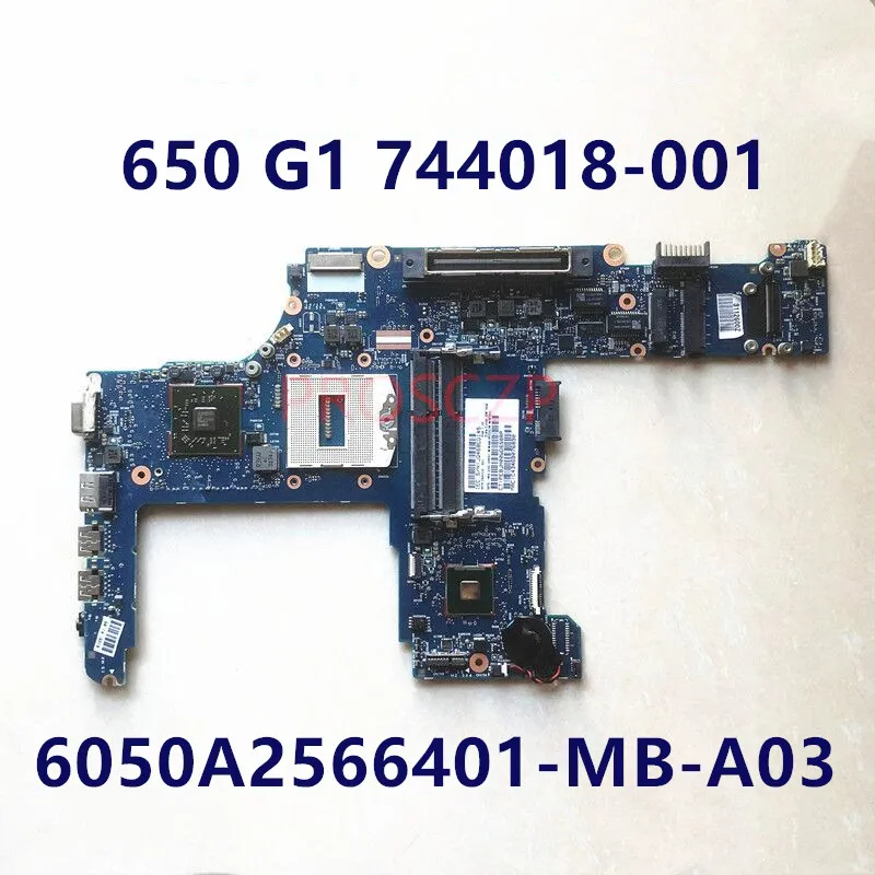 

744018-001 744018-501 744018-601 для HP 650 G1 материнская плата для ноутбука 6050A2566401-MB-A03 с HM87 HD8750M 100% Полная работа