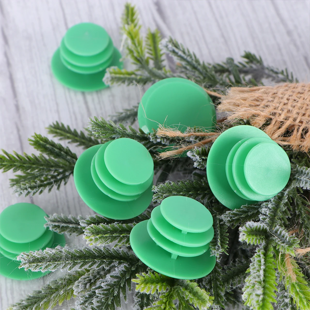 

10 Pcs Handlebars Green Endkappen Fahrradlenker Kunststoff Abdeckkappe Bike Stecker