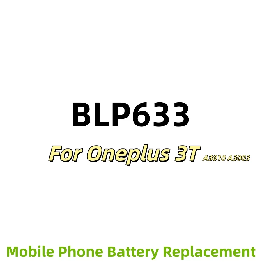 2026 Years 100% Original 3400mAh BLP633 For Oneplus 3T A3010 A3003 Retail Package Cell Phone Battery+Free Tools