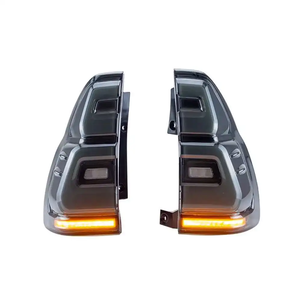 زوج سيارة LED الضوء الخلفي لتويوتا لاند كروزر برادو FJ120 GX470 2002--2009 8156060621 8156060620 #4