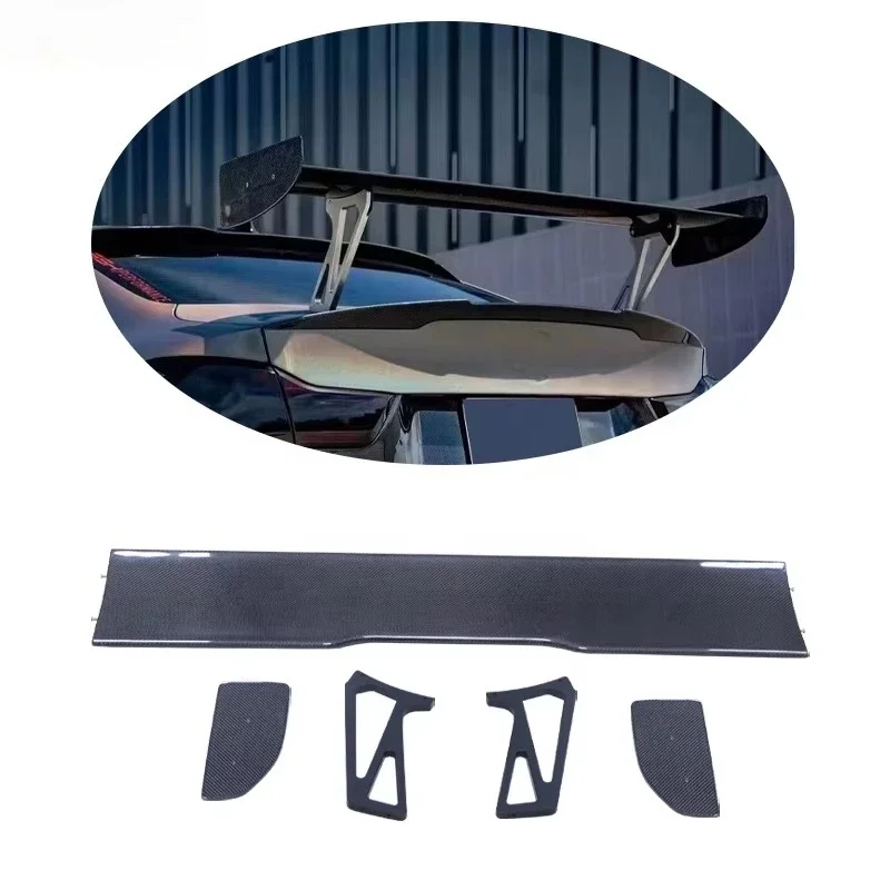Gts2 Style for M3 M4 Sedan Universal Rkp Three-dimensional Bracket Tail Wing Rear Spoiler Factory Manufacture Supplier 3