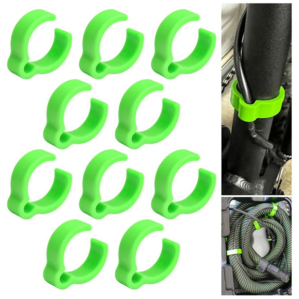 10pcs Plastic Hose Clamp For-Festool 27mm Hoses Sanders Dust Extractor Vacuum Remains Tidy And Efficient Dust Hose Clips