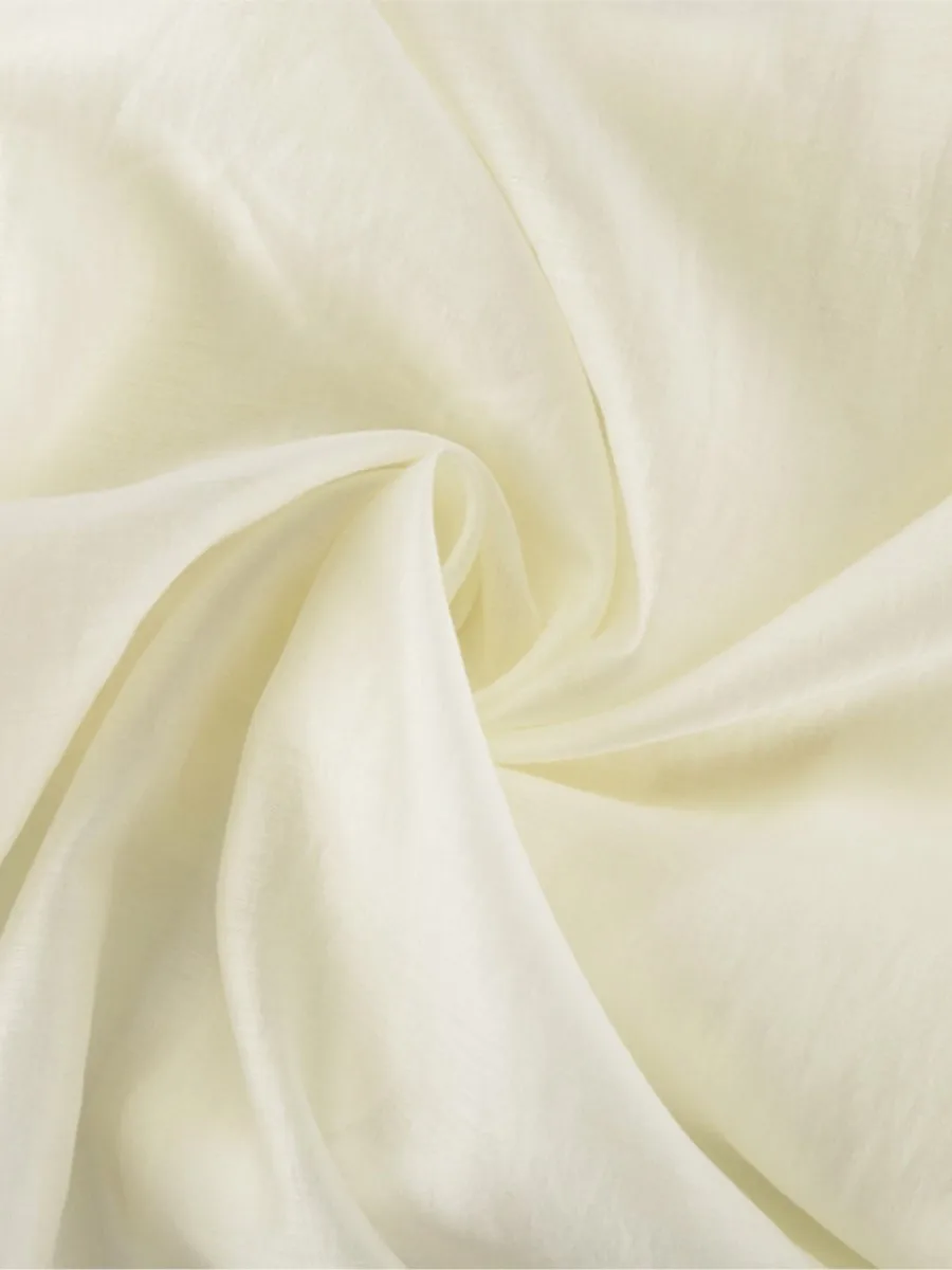 Camicette a maniche lunghe trasparenti solide Camicette da donna con colletto couverture Camicia monopetto Top Estate Nuova camicetta semplice moda casual