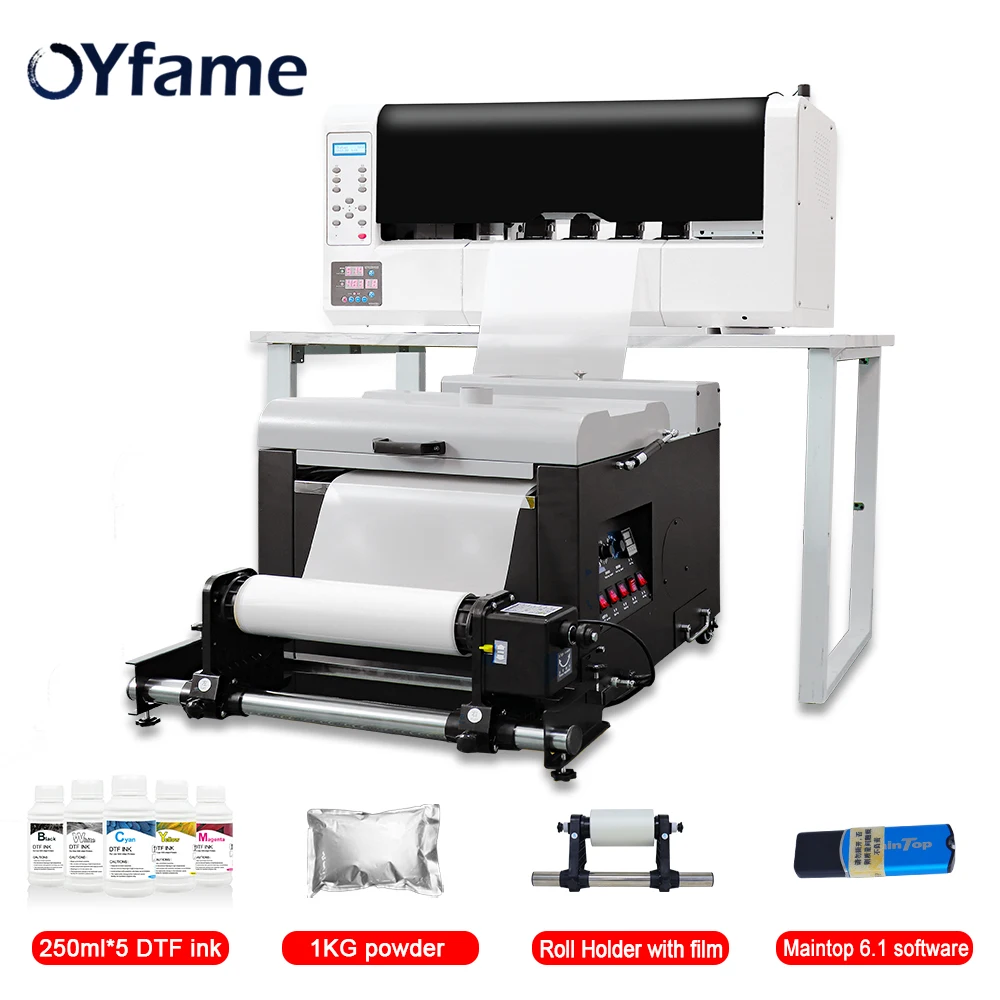 

Печатающая головка OYfame A3 dtf для принтера Epson dual XP600, термопринтер с шейкером для порошка, Печатающая машина для футболок A3